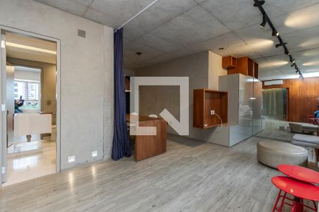 Sala de apartamento à venda com 1 quarto, 70m² em Itaim Bibi, São Paulo