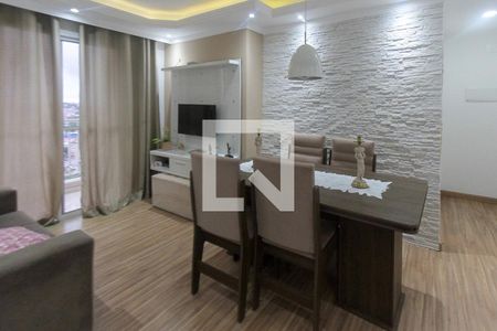 Sala de Jantar de apartamento para alugar com 2 quartos, 63m² em Vila Paulo Silas, São Paulo