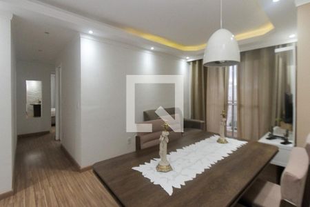 Sala de apartamento para alugar com 2 quartos, 63m² em Vila Paulo Silas, São Paulo