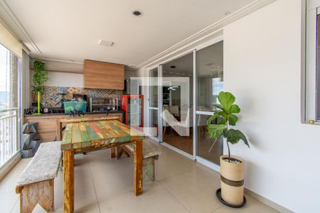 Varanda gourmet de apartamento para alugar com 3 quartos, 114m² em Vila Galvão, Guarulhos