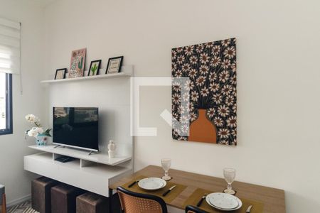 Sala de apartamento à venda com 1 quarto, 27m² em Vila Buarque, São Paulo