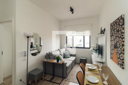 Sala de apartamento à venda com 1 quarto, 27m² em Vila Buarque, São Paulo