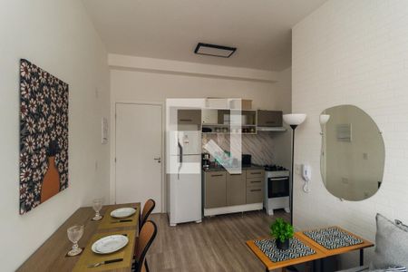 Sala de apartamento à venda com 1 quarto, 27m² em Vila Buarque, São Paulo