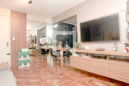 Sala de apartamento para alugar com 2 quartos, 76m² em Floresta, Porto Alegre