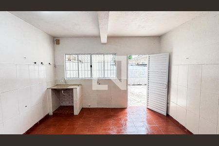 Cozinha de casa para alugar com 1 quarto, 60m² em Vila Assunção, Santo André