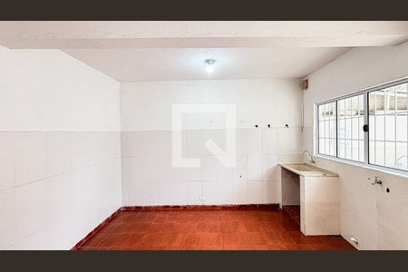 Cozinha de casa para alugar com 1 quarto, 60m² em Vila Assunção, Santo André