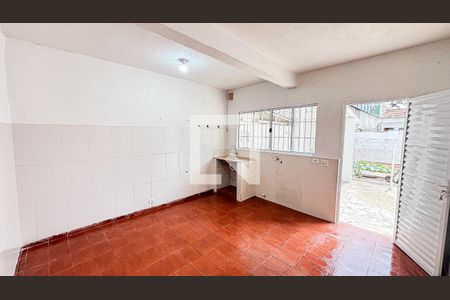 Cozinha de casa para alugar com 1 quarto, 60m² em Vila Assunção, Santo André