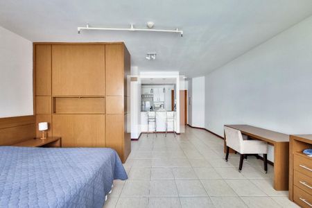 Sala / Suíte de apartamento para alugar com 1 quarto, 45m² em Parque Residencial Aquarius, São José dos Campos