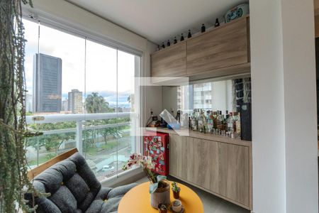 Varanda de apartamento à venda com 1 quarto, 54m² em Consolação, São Paulo