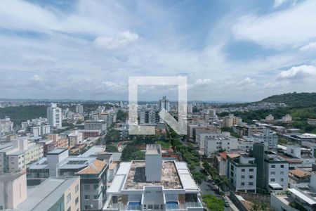 Vista Sala / Varanda de apartamento para alugar com 3 quartos, 106m² em Castelo, Belo Horizonte