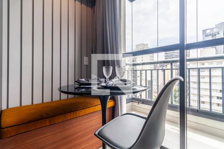 Studio de kitnet/studio para alugar com 1 quarto, 25m² em Pinheiros, São Paulo