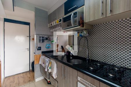 Cozinha de apartamento à venda com 2 quartos, 44m² em Vila Alpina, São Paulo