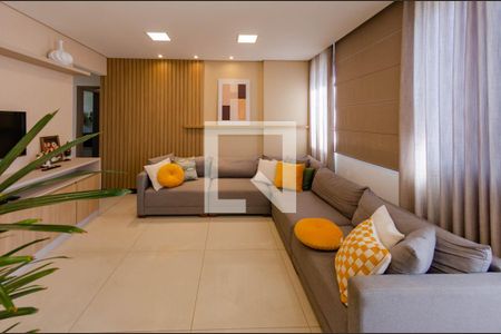 Sala de apartamento à venda com 3 quartos, 105m² em Buritis, Belo Horizonte