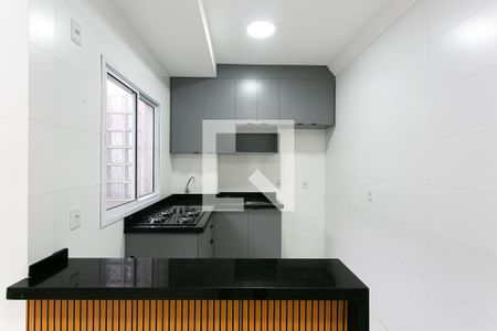 Cozinha de apartamento para alugar com 1 quarto, 28m² em Vila Matilde, São Paulo