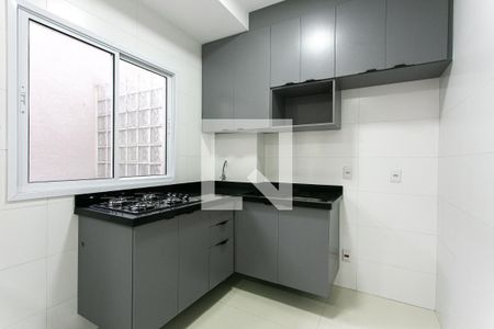 Cozinha de apartamento para alugar com 1 quarto, 28m² em Vila Matilde, São Paulo