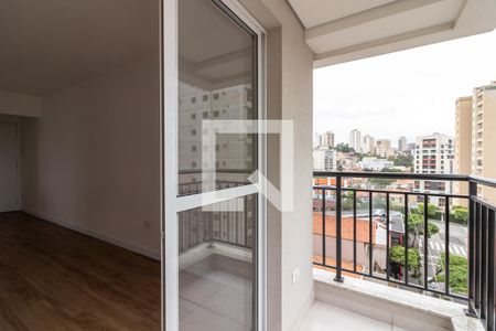 Varanda da Sala de apartamento à venda com 2 quartos, 50m² em Vila Pauliceia, São Paulo