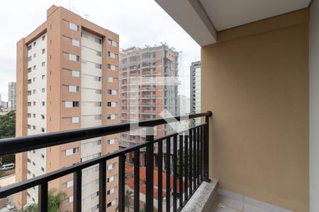 Varanda da Sala de apartamento à venda com 2 quartos, 50m² em Vila Pauliceia, São Paulo