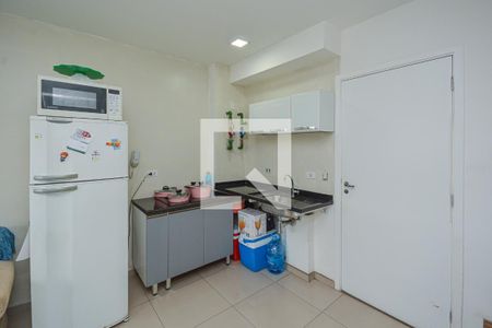 Sala/Cozinha de apartamento à venda com 1 quarto, 60m² em Vila Castelo, São Paulo