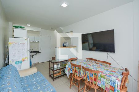 Sala/Cozinha de apartamento à venda com 1 quarto, 60m² em Vila Castelo, São Paulo