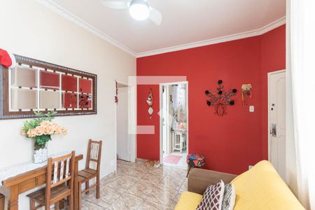 Sala de apartamento à venda com 2 quartos, 80m² em Tijuca, Rio de Janeiro