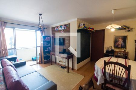 Sala de apartamento à venda com 3 quartos, 75m² em Chácara Inglesa, São Paulo