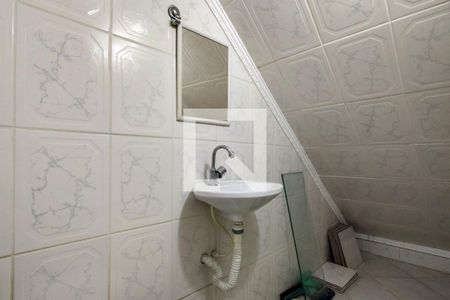 Lavabo de apartamento para alugar com 1 quarto, 58m² em Canto do Forte, Praia Grande