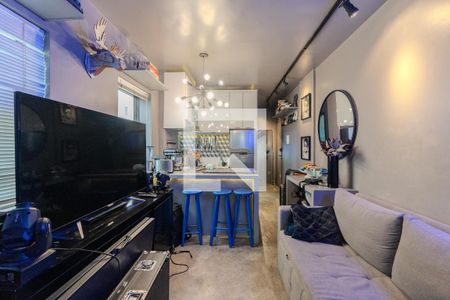 Sala de apartamento para alugar com 1 quarto, 30m² em Consolação, São Paulo