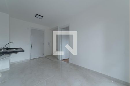 Sala - Cozinha Integrada de kitnet/studio para alugar com 1 quarto, 28m² em Campo Belo, São Paulo