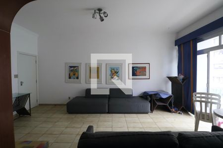 Sala de apartamento para alugar com 2 quartos, 126m² em Vila Maia, Guarujá