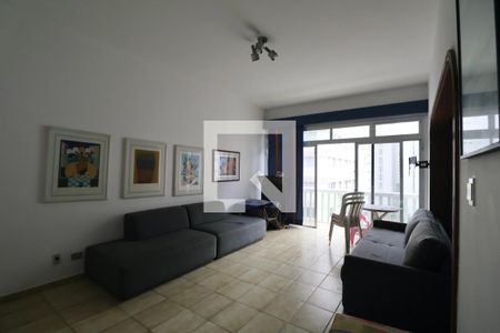 Sala de apartamento para alugar com 2 quartos, 126m² em Vila Maia, Guarujá