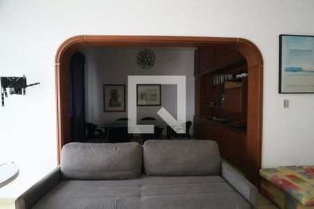 Sala de apartamento para alugar com 2 quartos, 126m² em Vila Maia, Guarujá