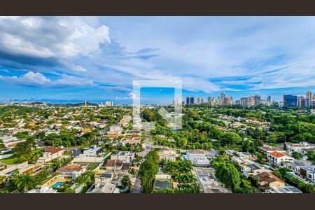 Vista da Varanda de apartamento à venda com 1 quarto, 51m² em Empresarial 18 do Forte, Barueri