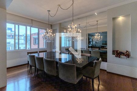 Sala de Jantar de apartamento à venda com 4 quartos, 322m² em Higienópolis, São Paulo