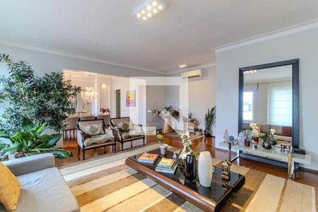 Sala de Estar de apartamento à venda com 4 quartos, 322m² em Higienópolis, São Paulo