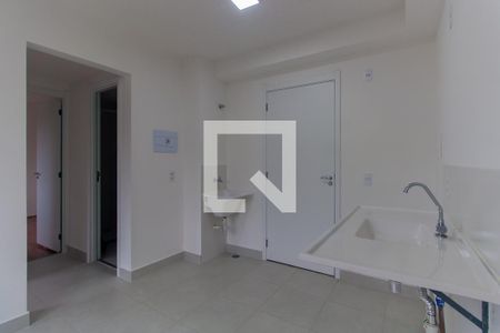 Cozinha de apartamento para alugar com 2 quartos, 32m² em Vila Graciosa, São Paulo