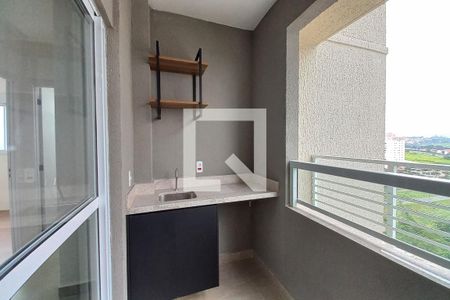 Varanda da sala  de apartamento para alugar com 2 quartos, 66m² em Parque Prado, Campinas