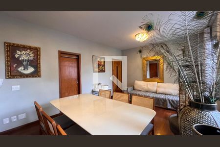 sala  de apartamento à venda com 3 quartos, 80m² em Lourdes, Belo Horizonte