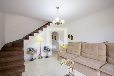 Sala de casa à venda com 3 quartos, 278m² em Vila Valparaíso, Santo André