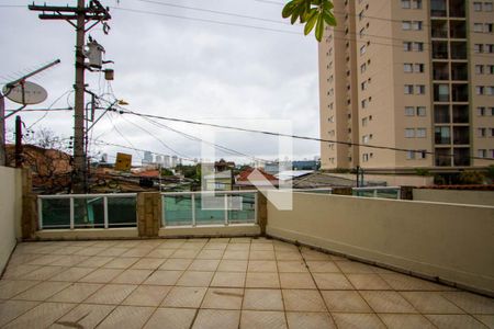 Varanda da sala de casa à venda com 3 quartos, 278m² em Vila Valparaíso, Santo André