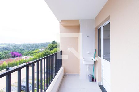 Varanda da Sala de apartamento para alugar com 2 quartos, 43m² em Jardim da Gloria, Cotia