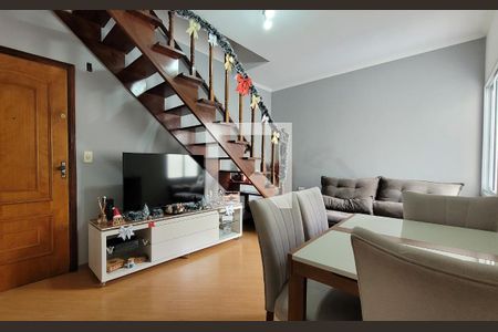 Sala de apartamento à venda com 2 quartos, 142m² em Vila Assunção, Santo André