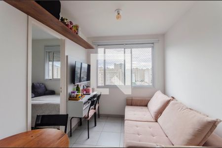 Sala de apartamento à venda com 2 quartos, 34m² em Cambuci, São Paulo