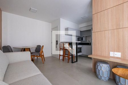 Sala/Cozinha de apartamento para alugar com 2 quartos, 61m² em Jardim Paulista, São Paulo