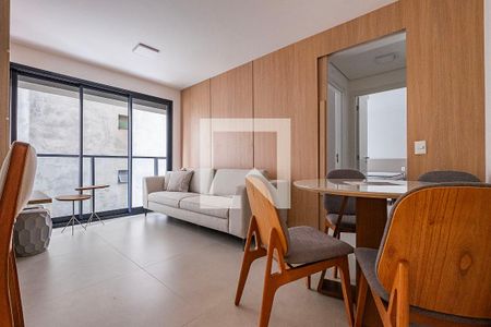 Sala/Cozinha de apartamento para alugar com 2 quartos, 61m² em Jardim Paulista, São Paulo