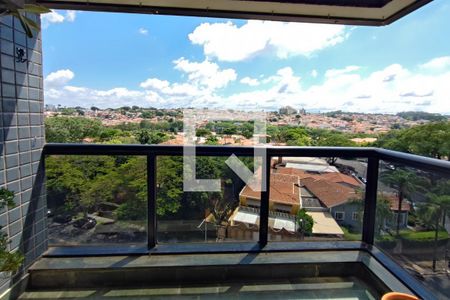 Varanda da Sala de apartamento à venda com 3 quartos, 134m² em Vila Lemos, Campinas