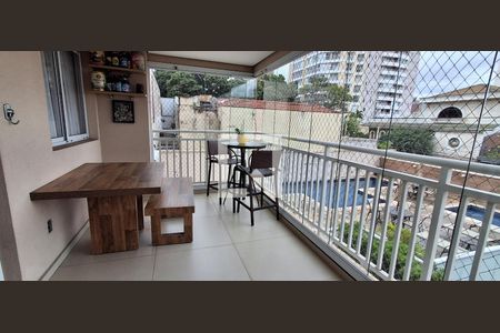 Varanda de apartamento à venda com 3 quartos, 134m² em Santa Paula, São Caetano do Sul