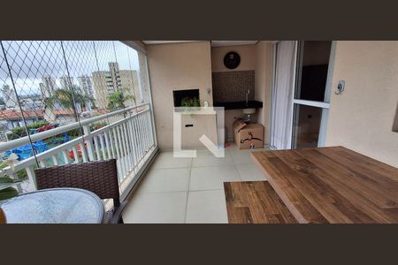 Varanda de apartamento à venda com 3 quartos, 134m² em Santa Paula, São Caetano do Sul