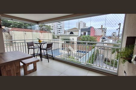 Varanda de apartamento à venda com 3 quartos, 134m² em Santa Paula, São Caetano do Sul