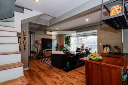 Sala de apartamento à venda com 2 quartos, 138m² em Real Parque, São Paulo