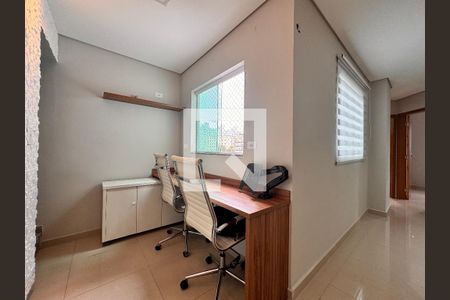 Sala de apartamento à venda com 2 quartos, 96m² em Vila Lutécia, Santo André